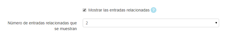 18 activar entradas relacionadas