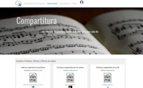 Compartitura repertorio musicos