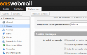 Correo webmail