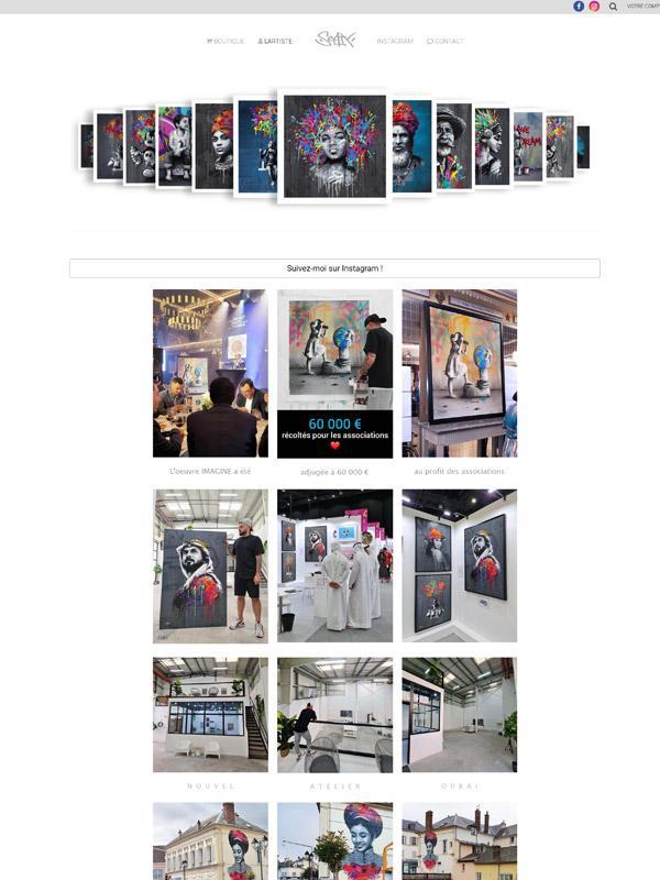 Web de artista Seaty