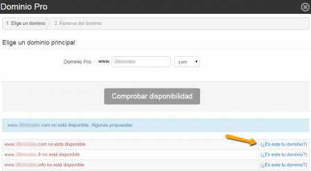 Es este tu dominio