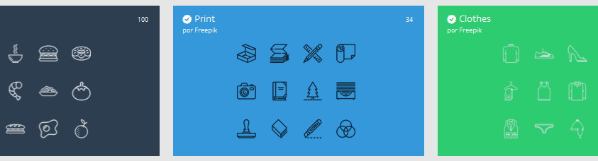 Flaticon icons