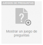 Mostrar juego de preguntas