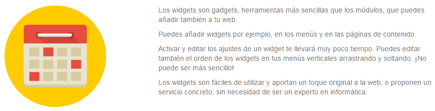 Widget imagen pagina